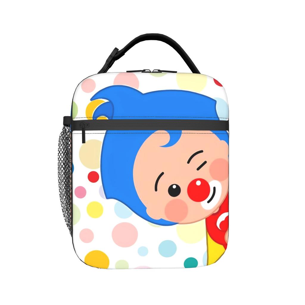 Payaso P-Plims Cartoon Music Insulated Lunch Bags Large Meal Container Thermal Bag Tote Lunch Box School Travel Men Women