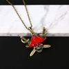 Fashion Movie Jewelry Vintage Charm Pirates of the Caribbean Pendant Necklace For Men And Women