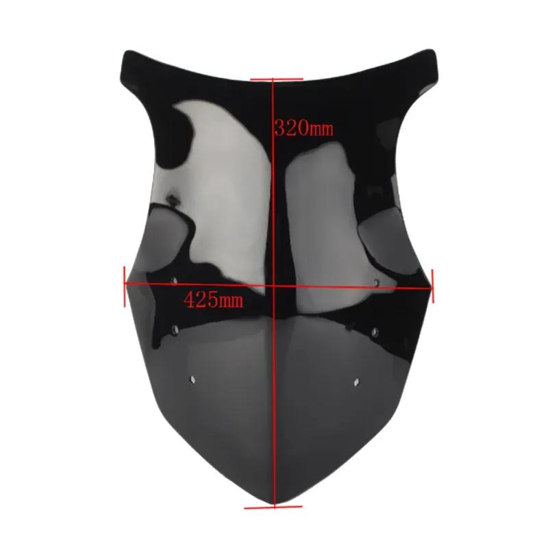 Motorcycle Double Bubble Windshield Deflector Protector Wind Screen For Kawasaki Ninja 1000SX Z1000SX Z 1000 SX 2011 2012-2016