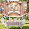 Birthday Celebration Banner 60th Birthday Theme Happy 60th Birthday Banner Glitter Embellished For Home Gathering Photo Shoot