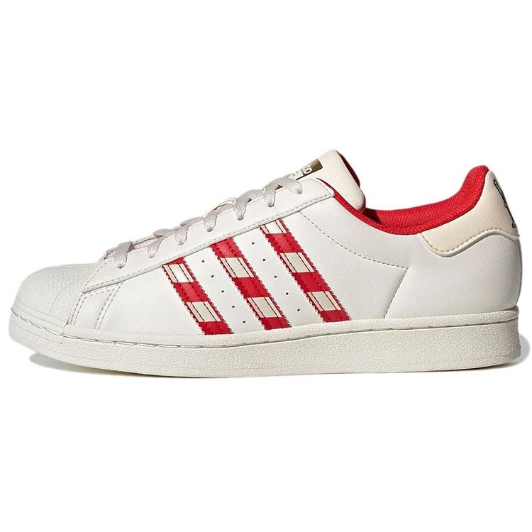 adidas originals Superstar  White Red Christmas  Men s GZ4715 EU 44⅔