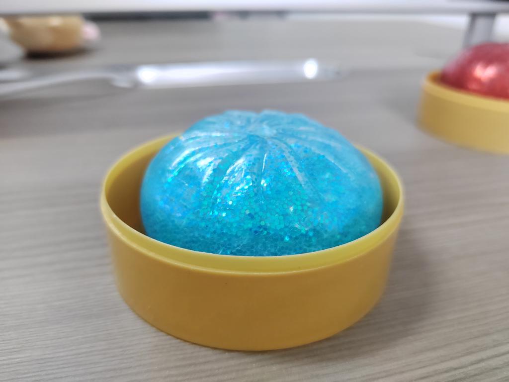 Push Bubble Colorful Dumpling Squishes Stress With Steamer Cute Anxiety Toy Soft Decompression Dough For Adults Prospector