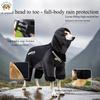 All-Inclusive Waterproof Dog Raincoat For Large Dogs, 4-Legs Full Body Pet Rain Jacket For Golden Retriever Border Collie