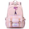 Neuer Anime Cartoon K-Pop Bedruckter Rucksack mit großer Kapazität für Teenager Schüler Mädchen Junge Schultasche Buchtasche Damen Wasserdichte Reisetasche Mochila Kindergeschenk