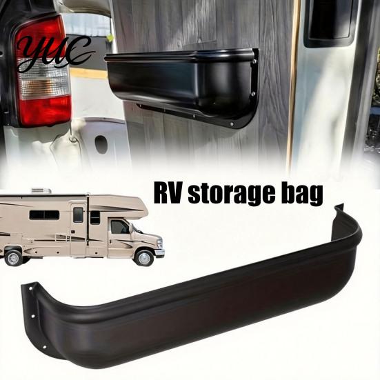 Fixed Mount Storage Pocket RV Door Box, Large Capacity Compact Organizer, Durable ABS Abs Box with Mounting Screws Universal Case for Interior