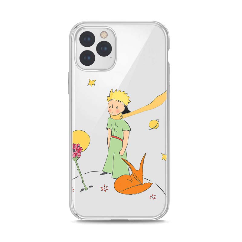 The Little Prince And Fox Silicone Cover For Apple IPhone 13 12 Mini 11 Pro XS MAX XR X 8 7 6 6S 5 Plus SE Phone Case
