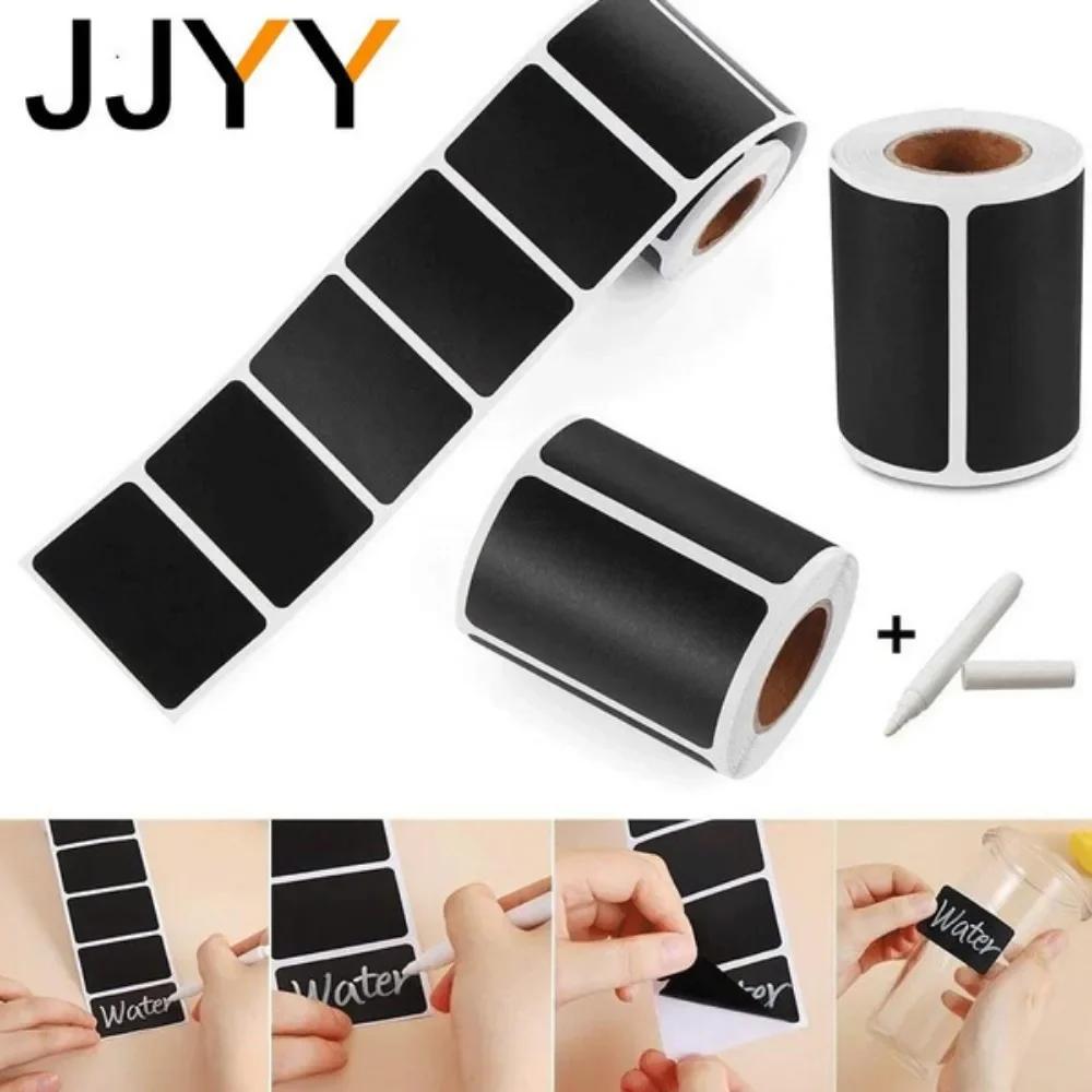 Waterproof Reusable Chalkboard Labels 120Pcs White Chalk Pen for Kitchen Jars Home Decor Craft Supplies