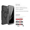 TB Series iPhone 17 Waterproof Case with Magnetic Stand and Drop-Proof Full Coverage.