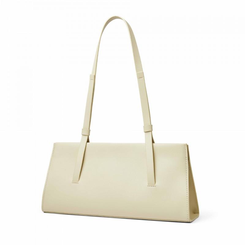 Womens Genuine Leather Crossbody Bag Minimalist Shoulder Office Chic