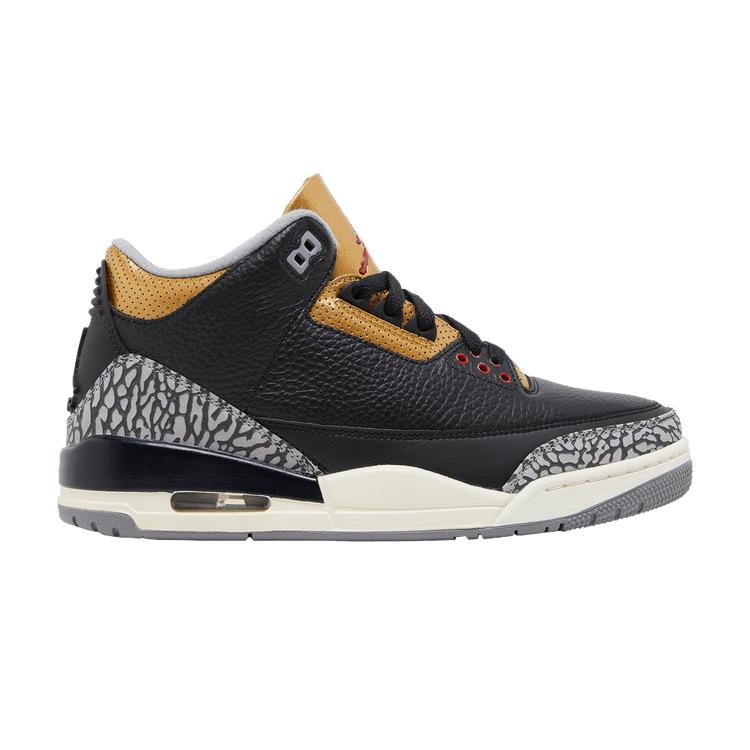 

Jordan 3 Retro Black Cement Gold (Women s) 36