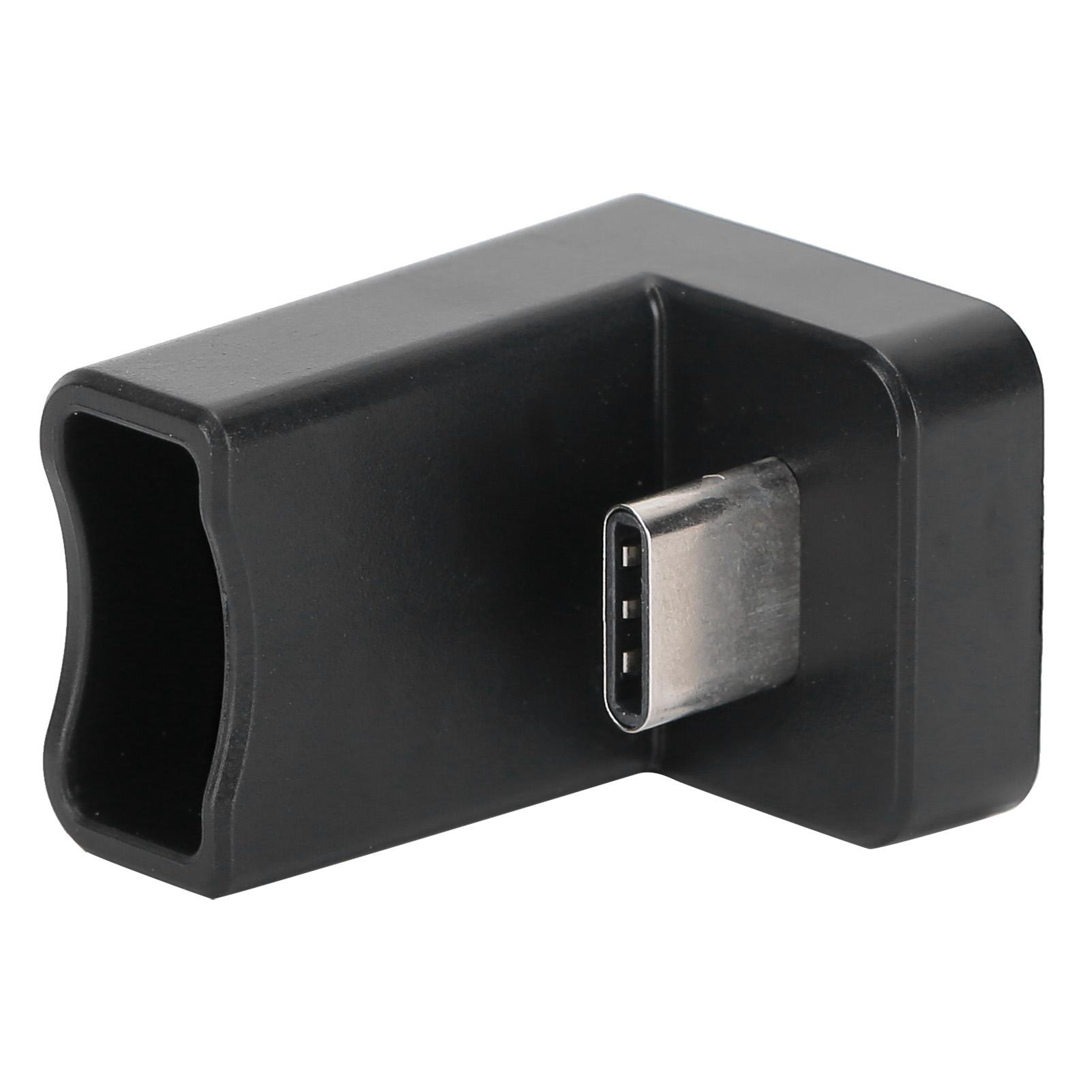 

Адаптер TypeC «папа-мама» 90 градусов USB 3.1 угловой адаптер-удлинитель для ноутбука