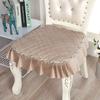 High-End Dining Chair Cushion Cushion All Year Round Fabric Chair Cushion Home Dining Chair Seat Cover Extra Large Chair Cover Stool Cover