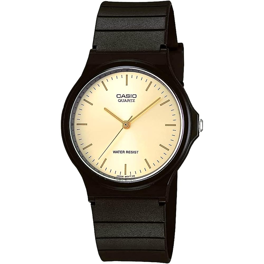[Casio] CASIO Analog Watch, Cheap Casio MQ-24-9EL, Urethane Strap, Unisex, Gold, Overseas Model [Parallel Import]