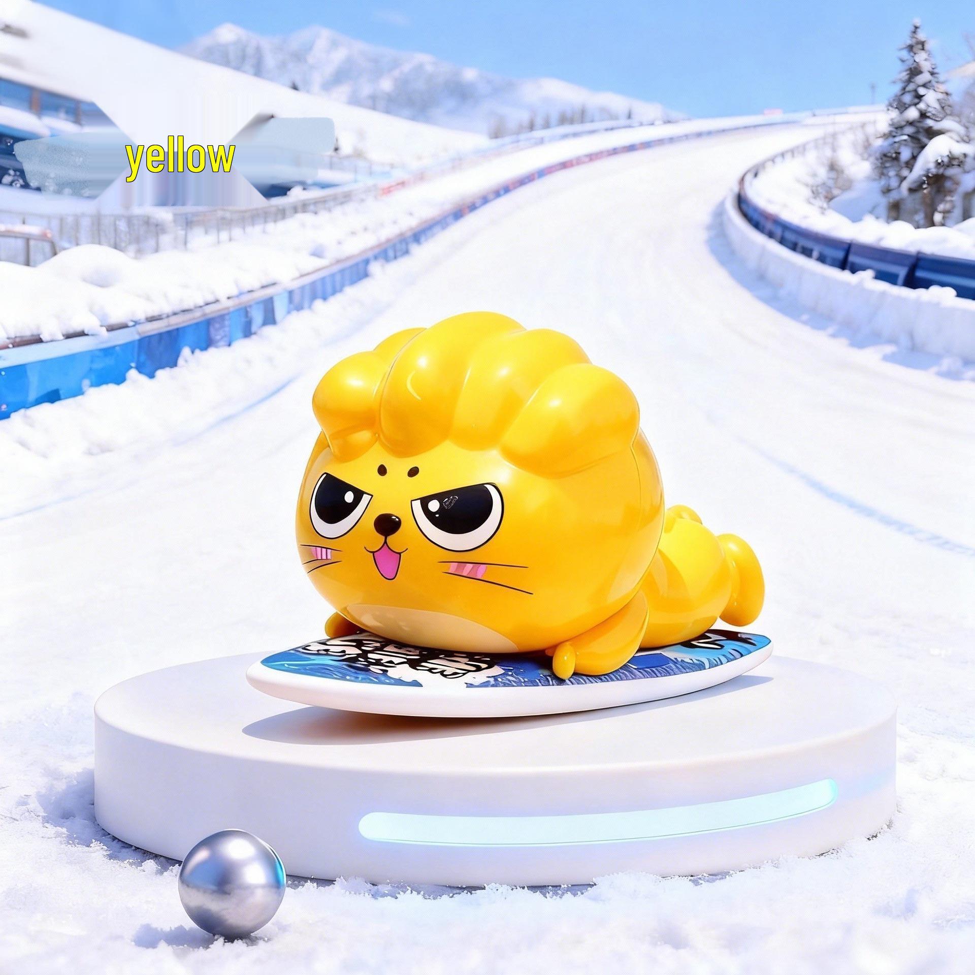 Fist Fist Cat Gliding Toy Car: Cute Animal Fun for Children