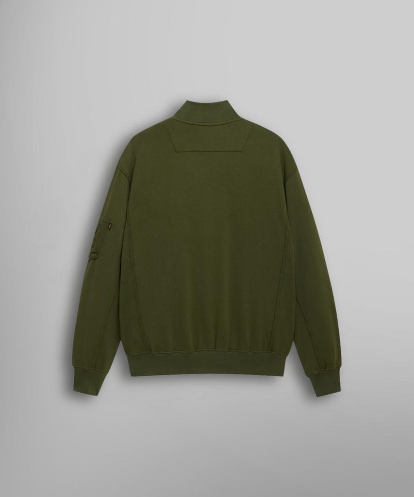 Alpha Industries Ma-1 Fleece Jacket Og-107 Green