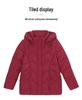Women's Short Winter Coat - Warm, Thick Cotton for Middle-aged & Elderly (60-70 years)