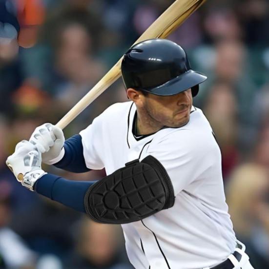 Baseball-Ellenbogenschutz für Jugendliche und Erwachsene, verstellbare Schlag-Ellenbogenschützer, Schutzausrüstung für Baseball- und Softballspieler