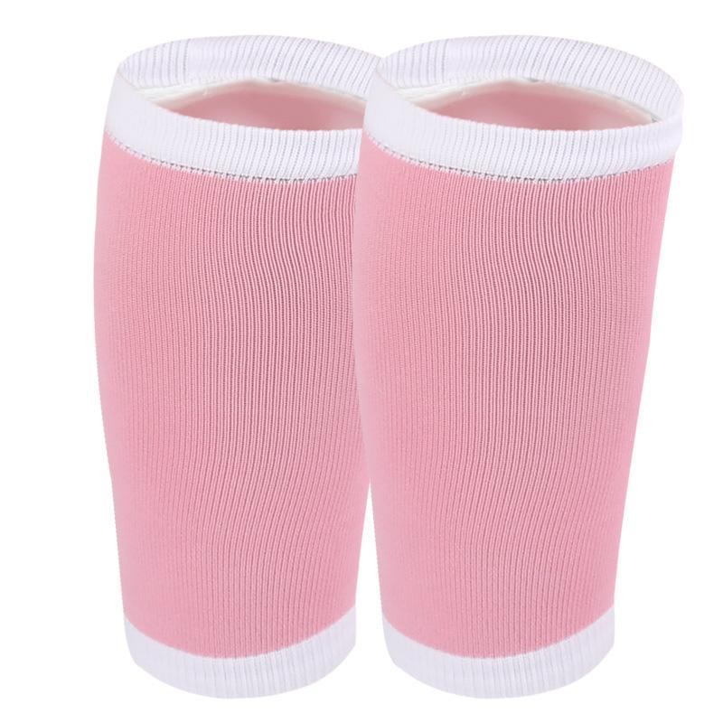 

Гелевые гольфы до икры для бега, фитнеса, мягкие эластичные гелевые спортивные налокотники, компрессионные гетры для тренировок на открытом воздухе one size fits all