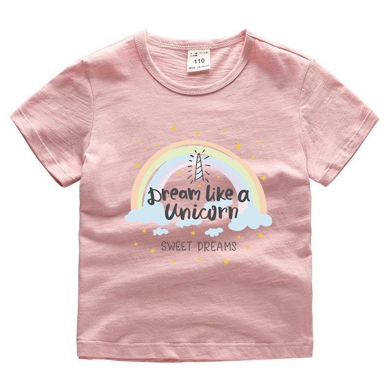 Slub Cotton Crew Neck Light Breathable Solid Color Ins Short Sleeve
