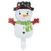 Christmas Decor Set: Snowman, Santa, Snowflake & Tree Balloons