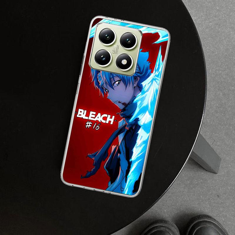 Hitsugaya Toushirou Bleach Phone Case Cover for Xiaomi Redmi Note 15 14 13 12 11 Pro Plus 14S 12S 11S 11T 11E 10S 10 Customized