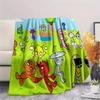 Sprunki,pattern Flannel Blanket, High Quality Comfortable for All Seasons, Home Decor, Warmth and Comfort, Perfect for Gifts.