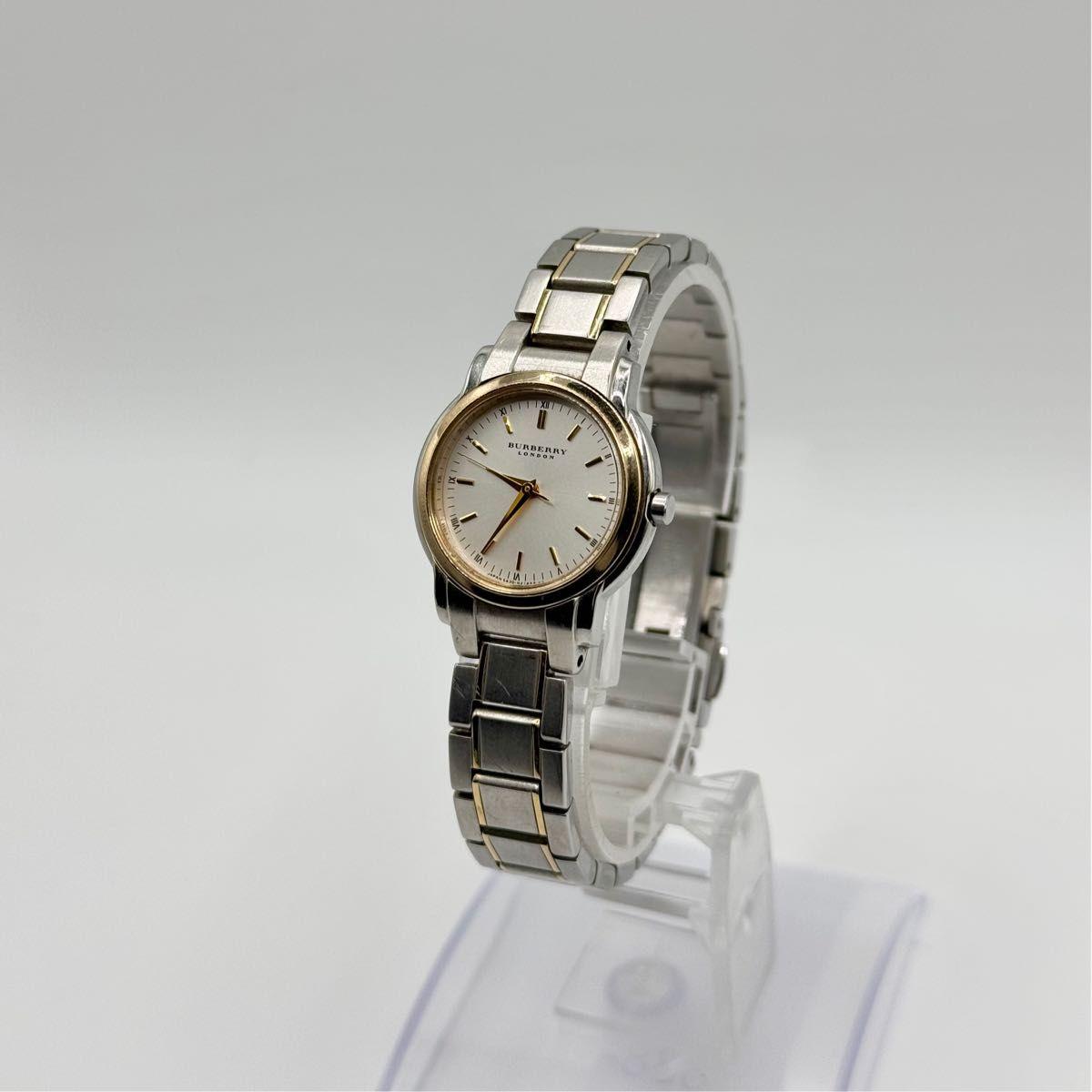 Used BURBERRY QZ Silver Dial 140064 Women s Watch