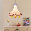 Orginalny wzór: Retro Lampa Wisząca Cyrkowa, Tkaninowa Lampa do Sypialni, Marzycielska Lampa do Pokoju Dziecięcego