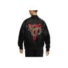 Nike Therma-Fit SS25 Kobe Séria Módna Pohodlná Všestranná Bunda s Dlhým Rukávom Pánska Bunda Čierna HQ4696-010