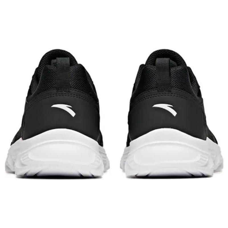Anta Shock Absorbers Slip Resistant Low Top Running Shoes Men's Black White Sneakers 912525502F-6
