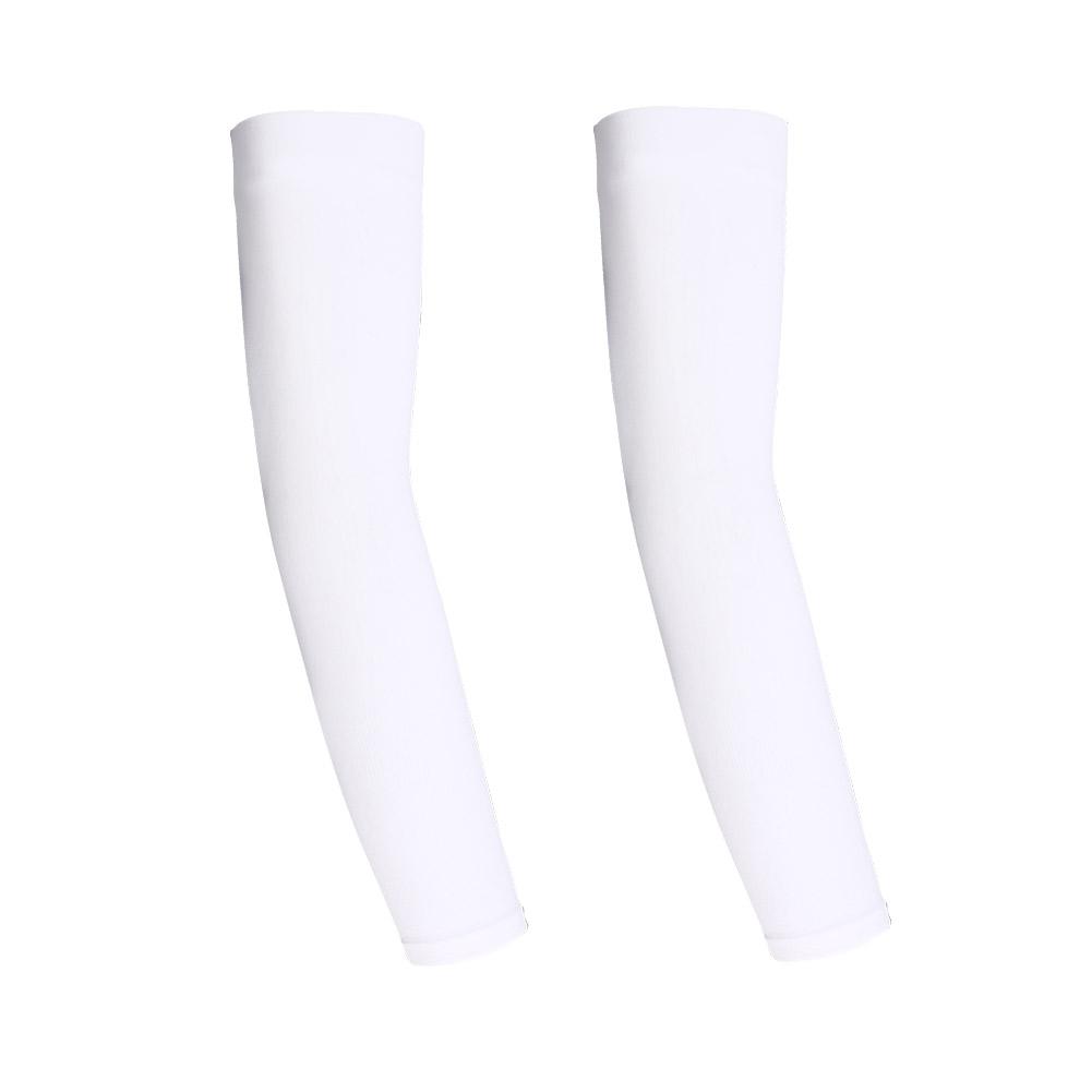 2x Elastic Outdoor Sports Arm Sleeves Breathable Protection Cycling Elbow Pad
