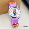 3D Silicone Cartoon Quartz Watch for Kids