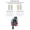 ZOOM DB700 Road Bike Brakes Mechanical Caliper Racing Bicycle Pushes Disc Brake Caliper Piston Line Pull For Rotor 140/160MM