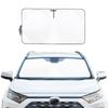 High Large Size 140cm X Radicool Sunshade Front Easy Sun Protection UV Light Heat Ideal for Heatwave Car Privacy Disaster Car Accessories
