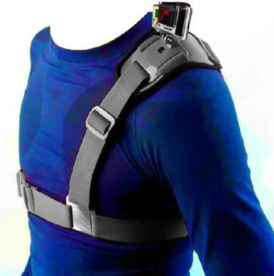 Gopro Accessories Shoulder Strap Mount Harness for Gopro Hero12 11 10 9 7 5 4 3 2 SJ4000 Eken H9 Camera Chest Harness Belt Adapter