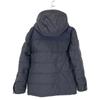 EDDIE BAUER Navy Herringbone Wool Down Jacket Jacket S Navy grayUsed