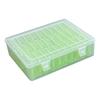 Stylish 30 Compartment Clear Organizers Box Sturdy Plastic Storage Case Portable for Jewelry Beads Desk Accessories
