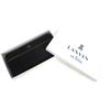 Lanvin en Bleu Round Zip Long Wallet with Coin Purse, Rouge, 516606, White