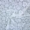 Three-Dimensional Hollow Fabric Water-Soluble White Embroidered Wedding Dress Classic Fashion Round Irregular Pattern Bag Wedding Cloth