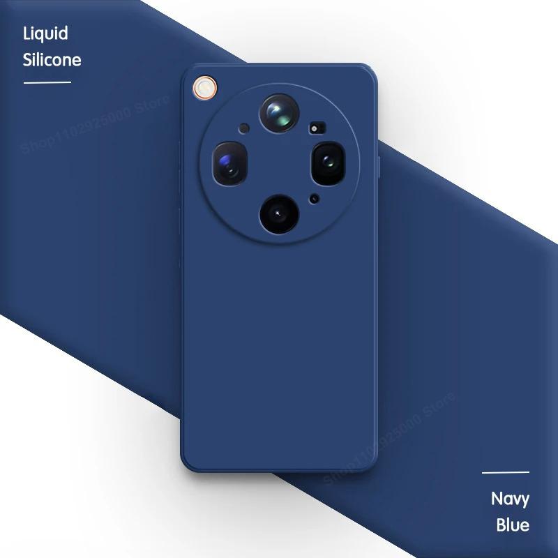 For OPPO Find X9 Ultra X9 Pro Case Liquid Silicone Camera Lens Protector Phone Cases for OPPO Find X9 Ultra X9 Pro Soft Cover
