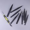 9Pcs Stainless Steel Anti Static Tweezers Set Precision Electronic Repair Tools For Maintenance Precision Tips