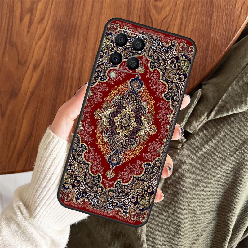

Retro Ethnic Carpets Turkish Rug Case For Samsung Galaxy M14 M34 M54 M12 M32 M52 M15 M11 M13 M06 M16 M36 M56 M31 M53 M35 M55 Samsung M32 4G