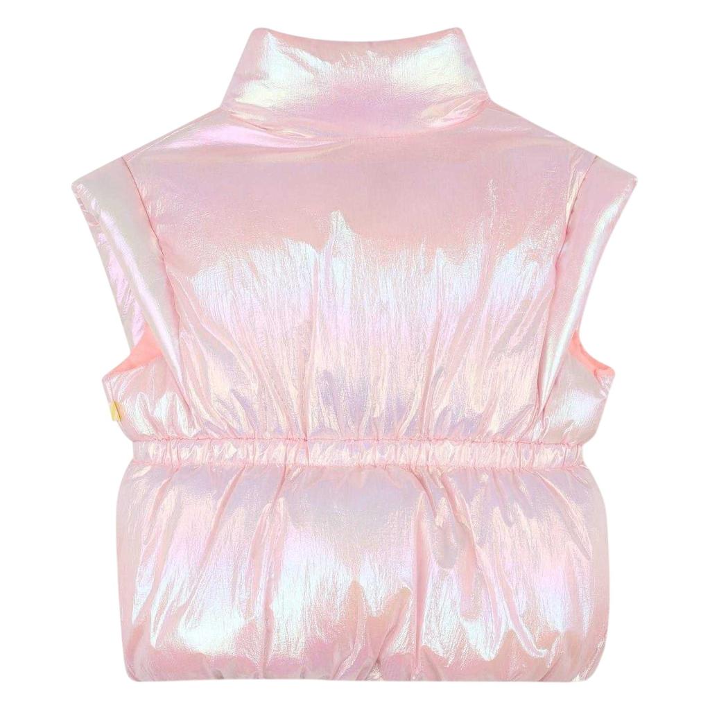 Billieblush Girls Iridescent Puffer Gilet