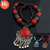 Hi Healthy Bodycare Women Vintage Bohemia Style Pendant Long Chain Sweater Necklace Ornaments Charm