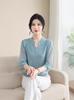 Mom's 2026 Summer Qipao Collar Ice Silk T-shirt for Women