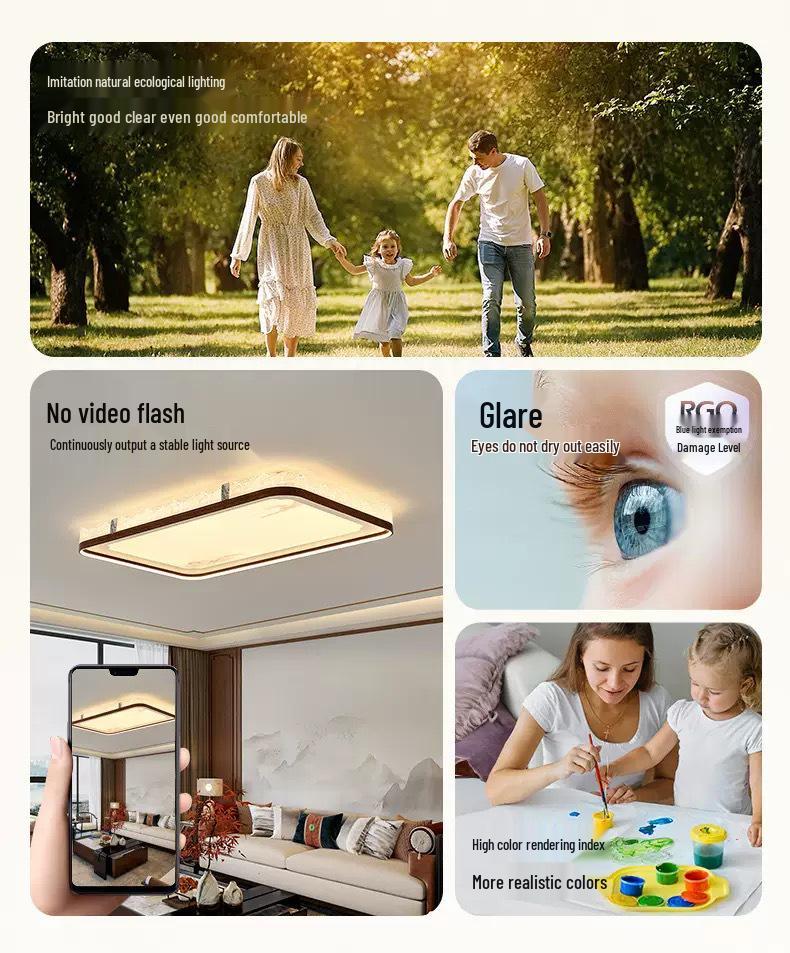 Luxury Modern Chinese Ceiling Light - Mid-Century Style, High-End Atmospheric Lighting 2025