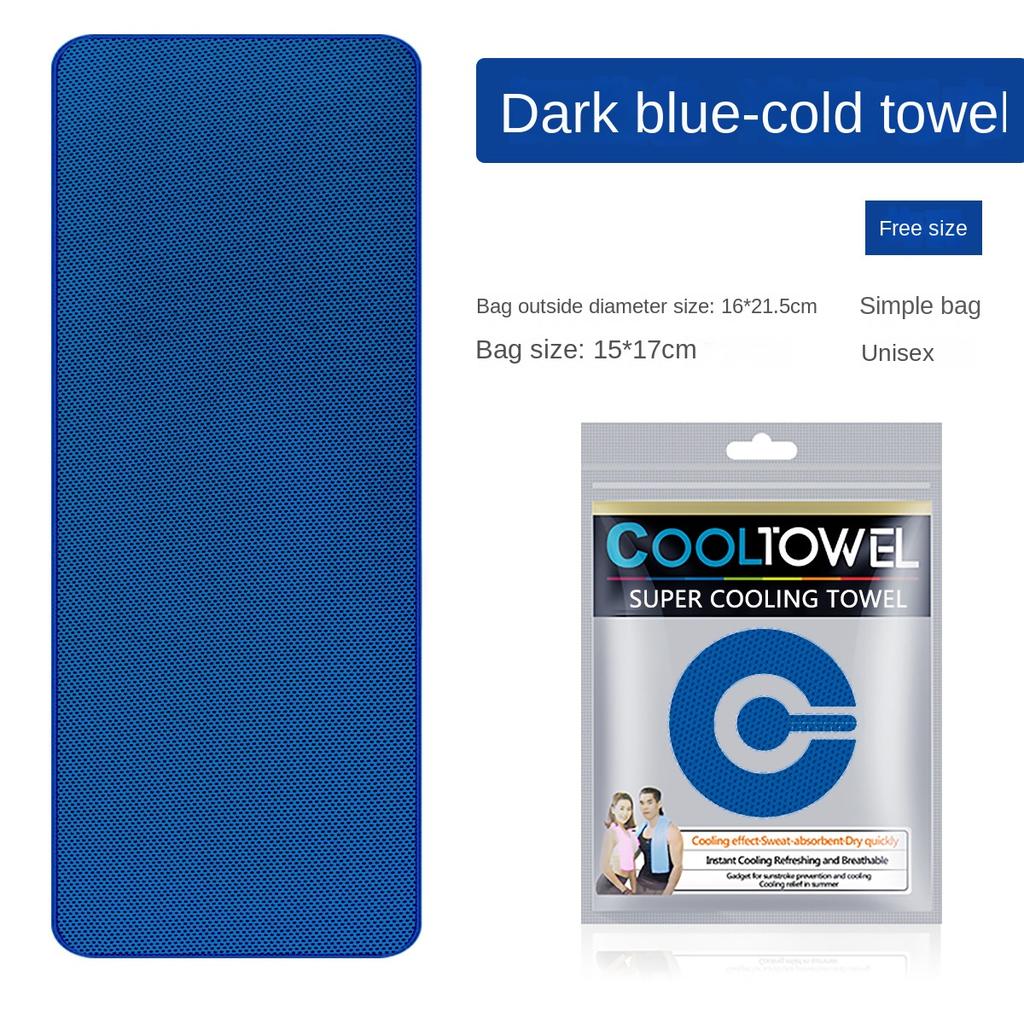 Hot Sale Cooling Towel Ice Microfiber Soft Breathable Chilly Towel Stay Cool for Yoga Sport Gym Sweat Absorbing Cooling Wipes
