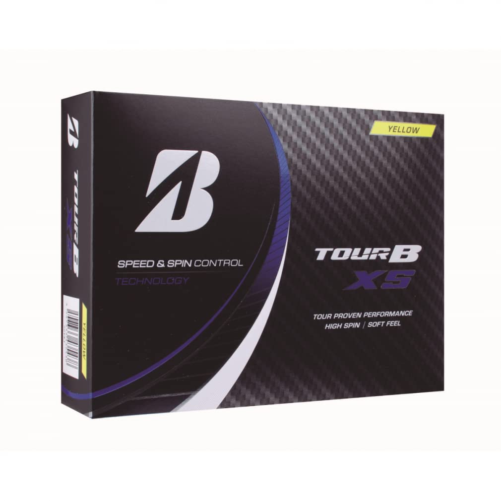 

BRIDGESTONE Golf 1 Dozen Официальный мяч 22TOUR B XS Желтый (12 Шариков)
