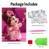 Disney Pearl Painting Painting Kit Glamorous Pearl Art Home Decor Handmade Gift DiamondJewelry 128 characters.