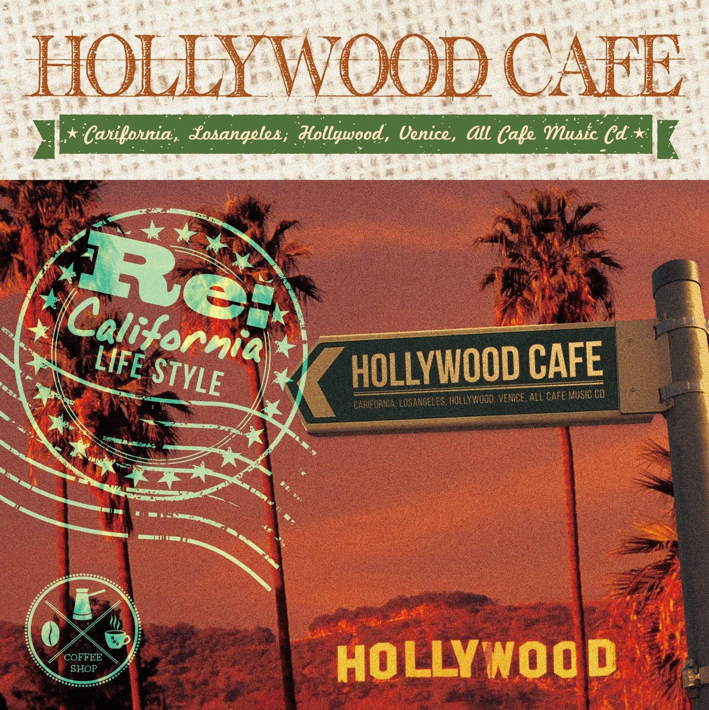 

CD VARIOUS - Hollywood Cafe Japan ObiMusic Others Used
